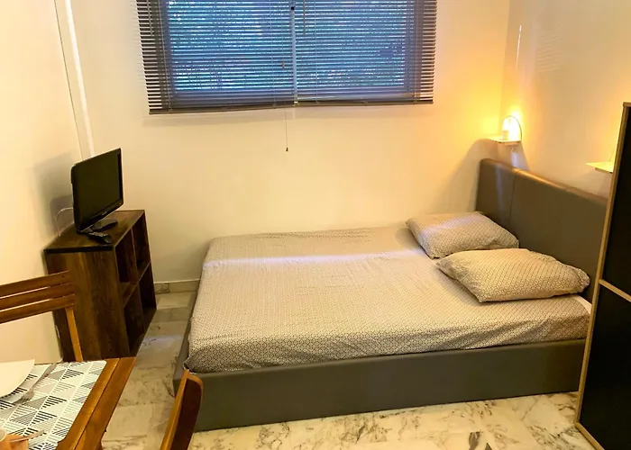 Cannes Croisette Quiet Studio Ac Wifi 200 M From Sea كان
