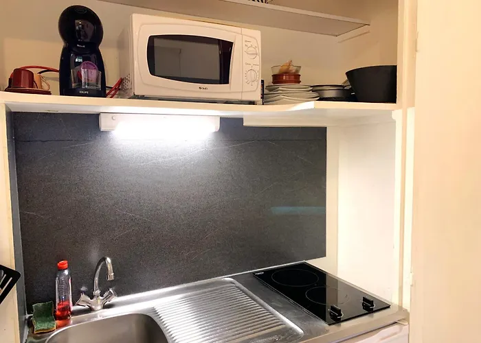 Cannes Croisette Quiet Studio Ac Wifi 200 M From Sea شقة